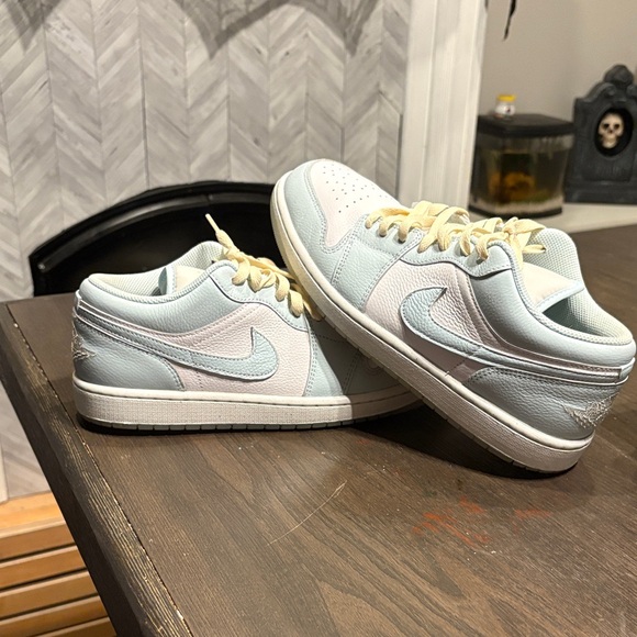 Nike Other - Nike Sky Blue and White Low-Top Sneakers